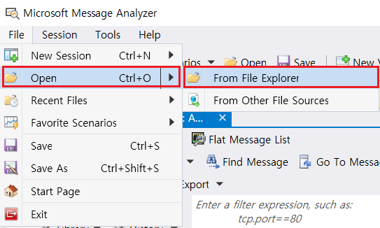 Windows 아티팩트 분석 6 : 이벤트로그 분석 (Microsoft Message Analyzer)