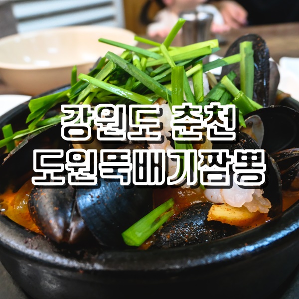  춘천 짬뽕 맛집 거두리 도원뚝배기짬뽕