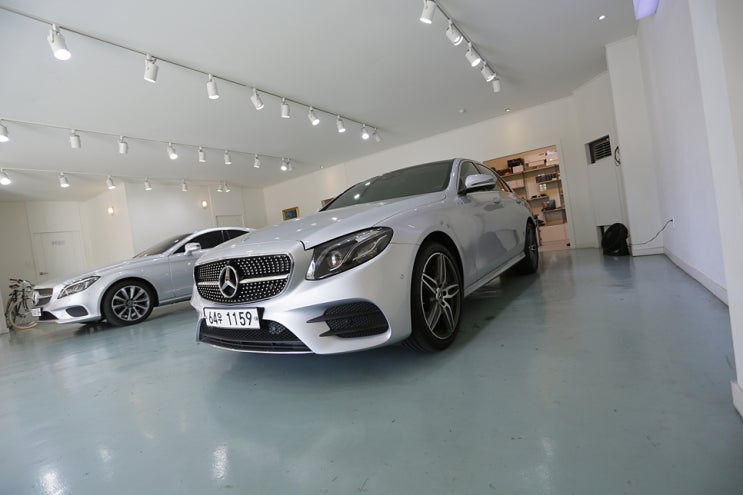  벤츠 E350d 후석모니터 설치!