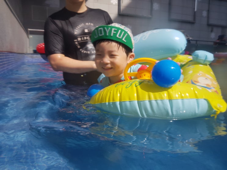  부천 웅진 플레이도시 할인 받아, 실내 워터파크 영유아와 물놀이 하러 고~