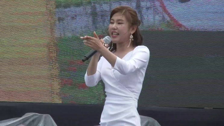  가수 송가인 - 장성 황룡강 꽃길축제, 광주예고,중앙대 졸업