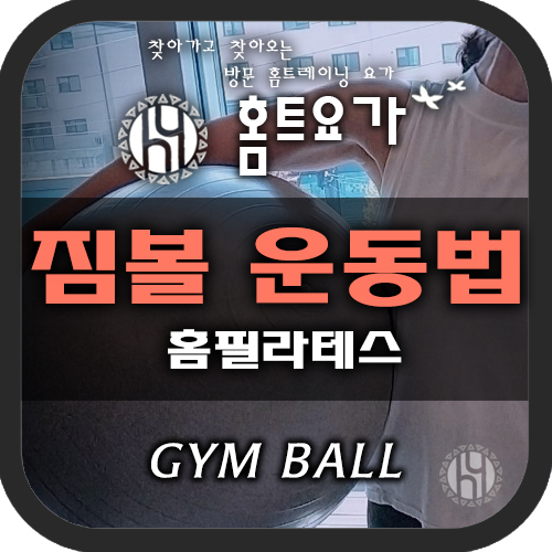  짐볼을 이용한 홈필라테스 운동법