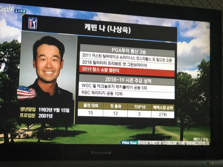  케빈 나 나상욱 PGA 3회 우승