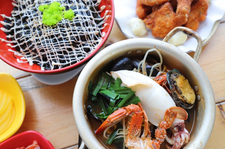  제주 이호테우해변 맛집 해물라면 최고야