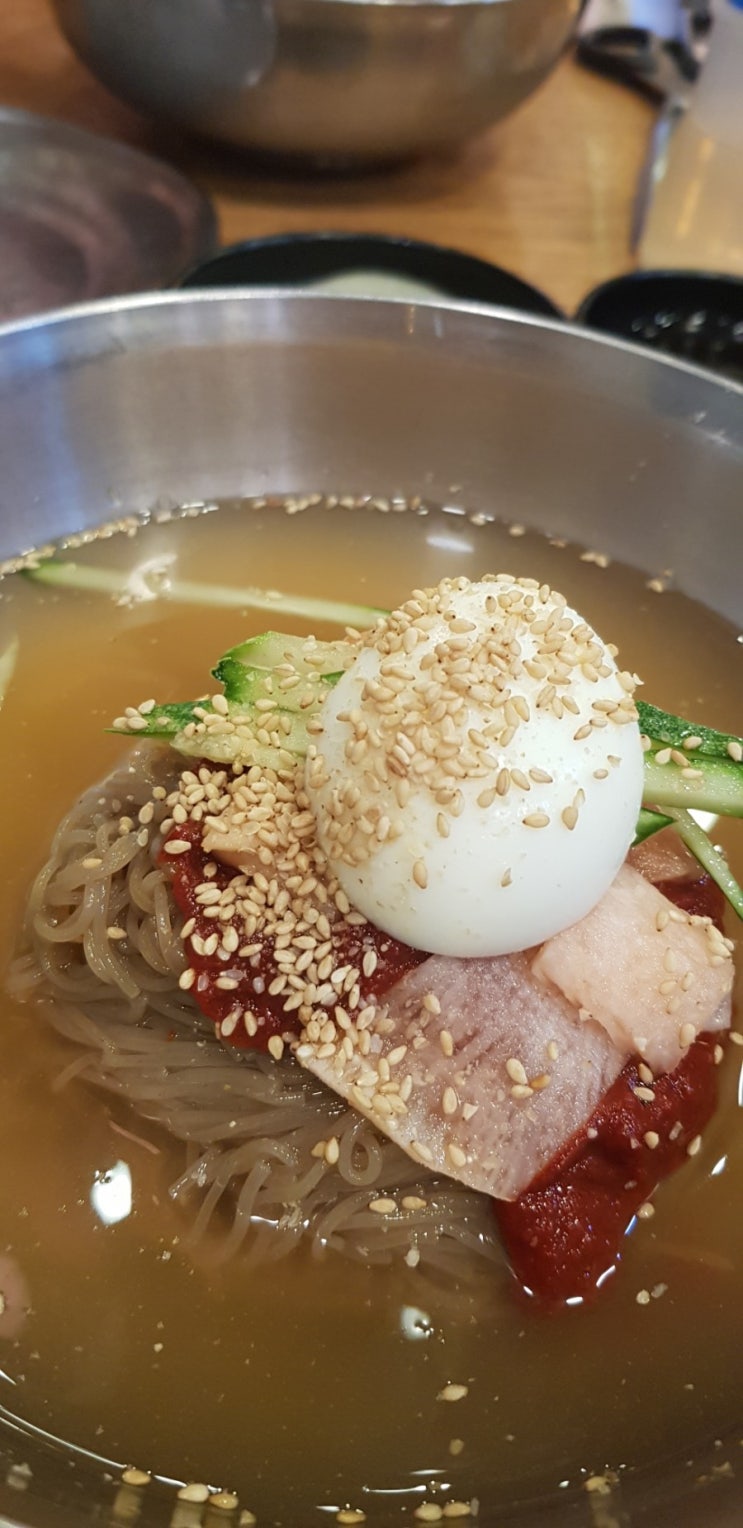  (수원 인계동 맛집) 북촌손만두, 피냉면