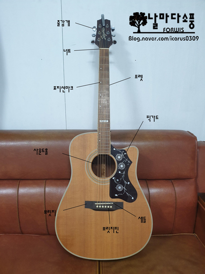  (강좌) 04. 기타 각부 명칭과 크로매틱