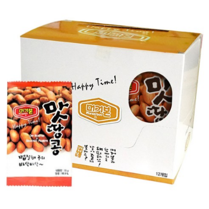 머거본 맛땅콩 55g (51% 할인) 7,610원