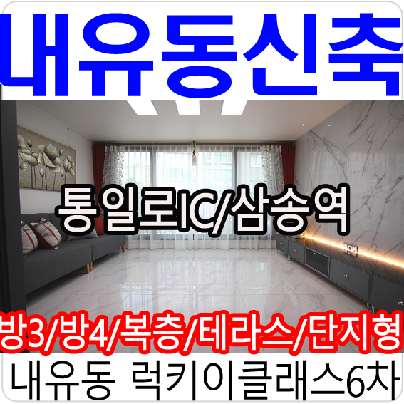  내유동신축빌라 럭키 이(E)클래스 6차 one pick