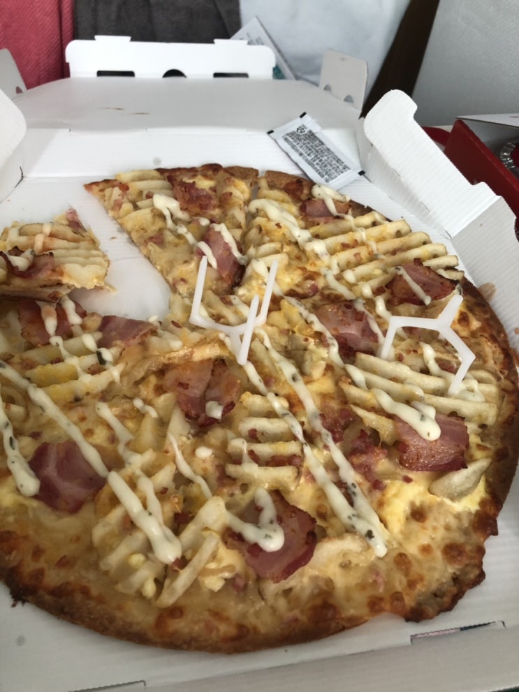  피자헛 순삭포테이토 리치치즈파스타