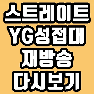 탐사기획 스트레이트 YG 양현석 성접대 YDX 재방송 다시보기 방송시간 편성표