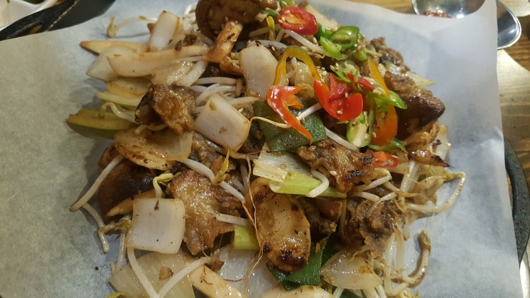  양평 몽실식당 버섯도래창