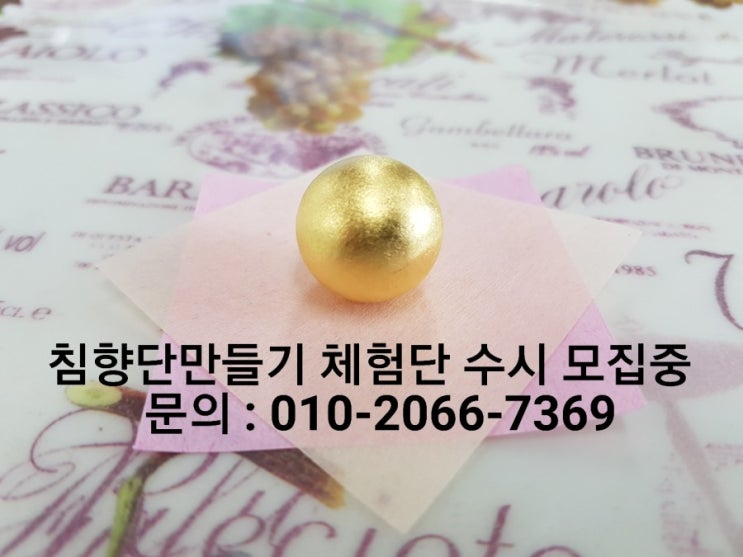  침향단만들기 침향단가격 알아보고 사미자 선생님과 함께해요