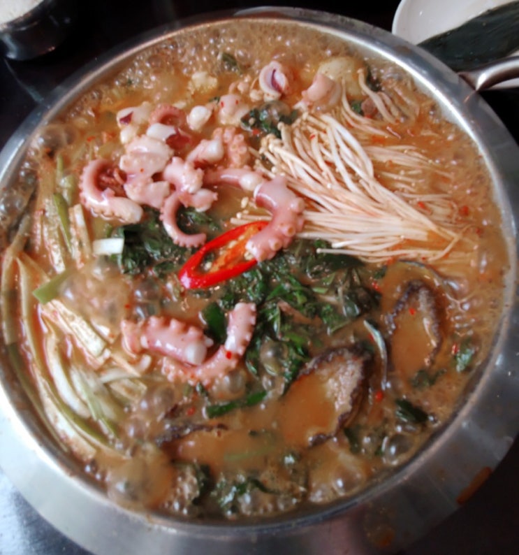  학익동맛집 우사미학익점에서 일품보신전골 맛있게 먹었어요