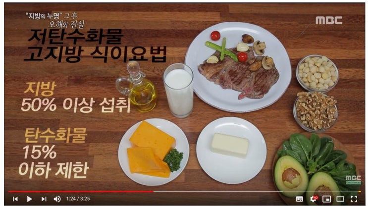  저탄수화물 고지방 식이요법
