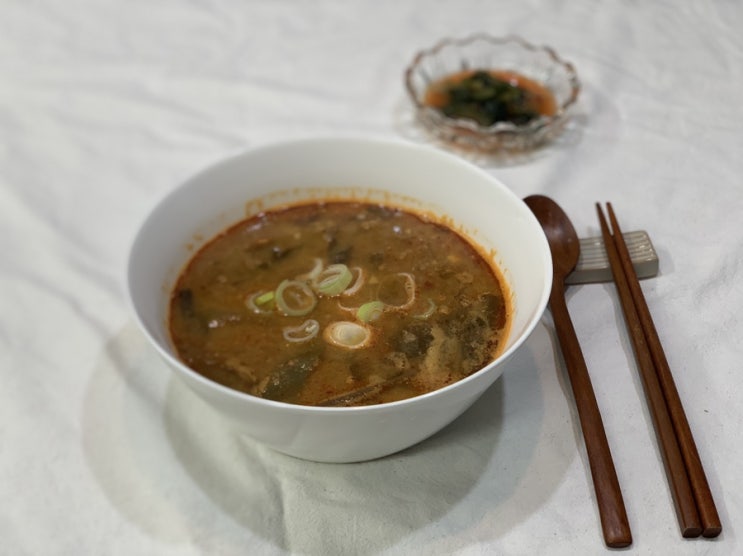  5분이면 식사 준비 끝! 간편하고 맛있게 즐기는 남한강 물고기 어죽탕