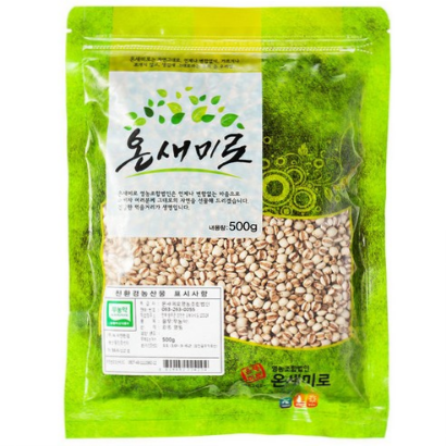 온새미로 무농약율무 500g (11% 할인) 12,150원