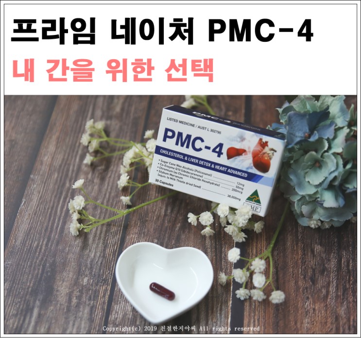간기능개선제 내 간을 위한 프라임네이처 PMC-4