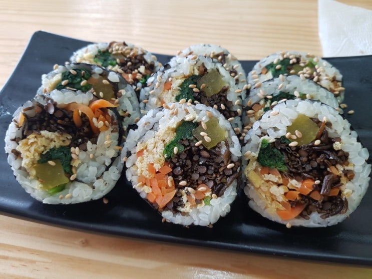  골목식당 거제도/ 지세포 쌤김밥 거미새라면&톳김밥 먹은 후기