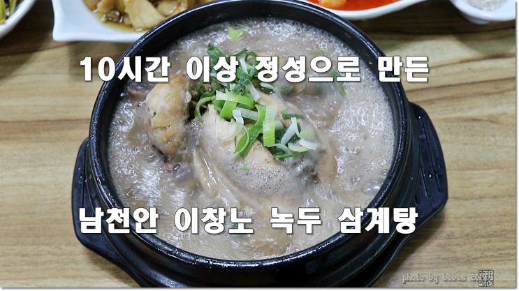  천안 세종 맛집 모닝와이드 노포의 법칙에 나오는 녹두 삼계탕 어디?