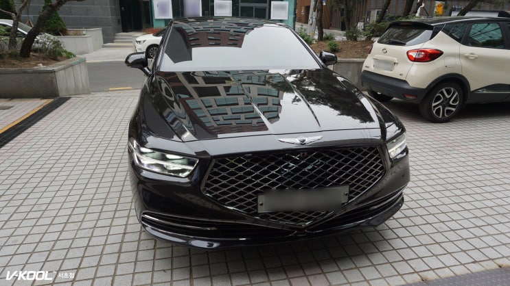  플래그십 세단 G90에 걸맞은 '브이쿨 썬팅'