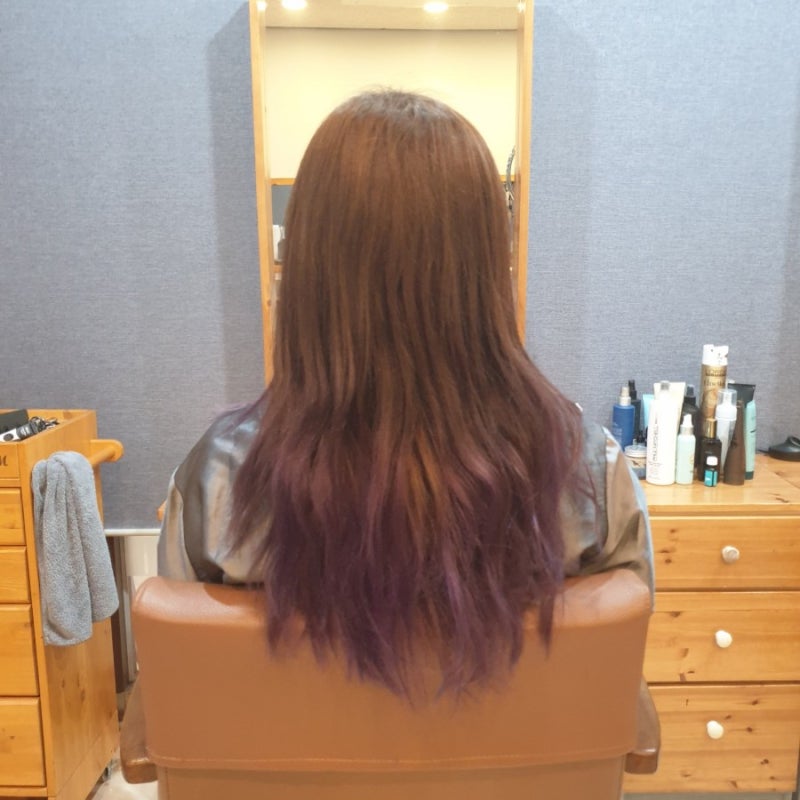 정자동 미용실 숏단발 볼륨매직C컬펌은 이쪽에서 2