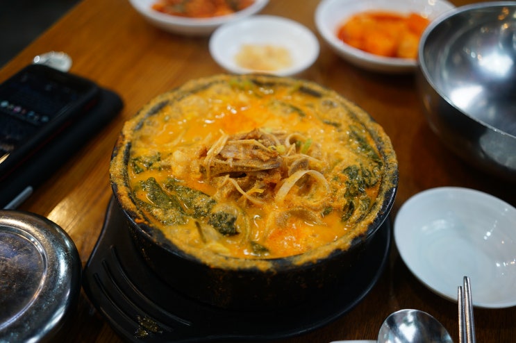  안예은님이 추천해주신 그 맛집 영동 감자탕!