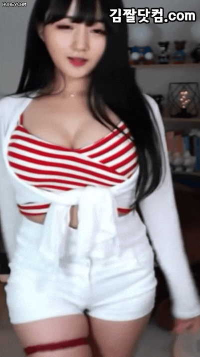  BJ한지나 베이글 출렁이는 볼륨 몸매 노출 움짤