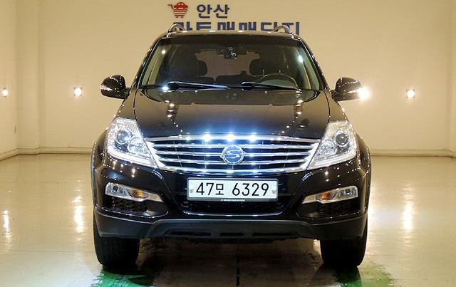  쌍용 렉스턴W 노블레스 중고차 잘나왔군요