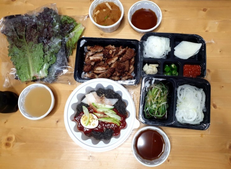  숯불갈비를 집에서~ 문스갈비 배달의민족 후기