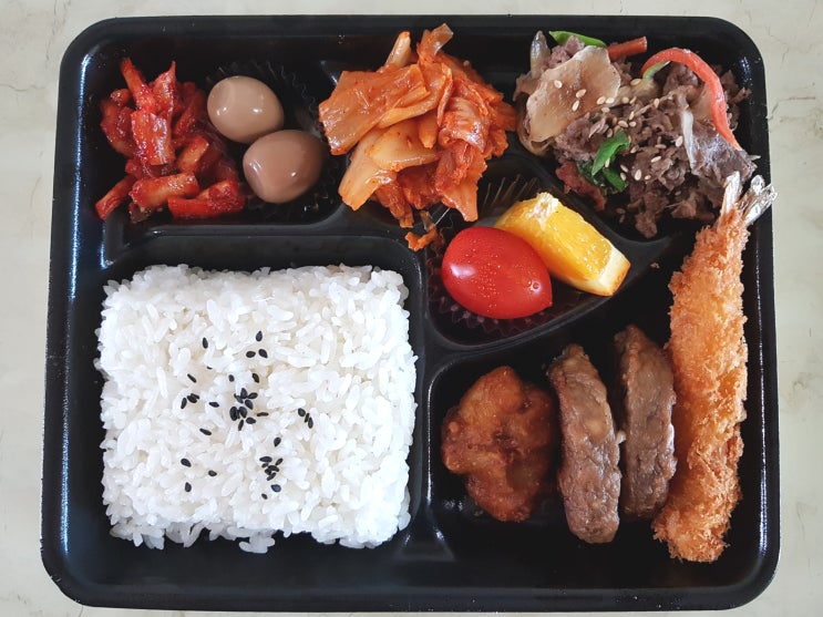  한솥도시락 "동백" - 간단 점심해결!!