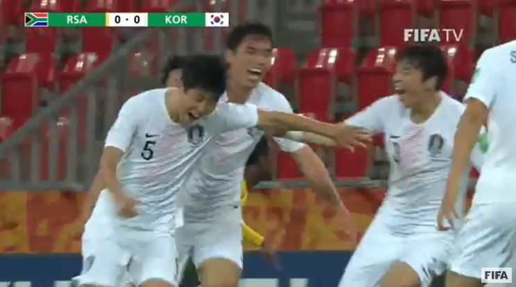2019 U-20 월드컵 F조 한국 남아공 축구 승리 골 선방 동영상 16강전 아르헨티나