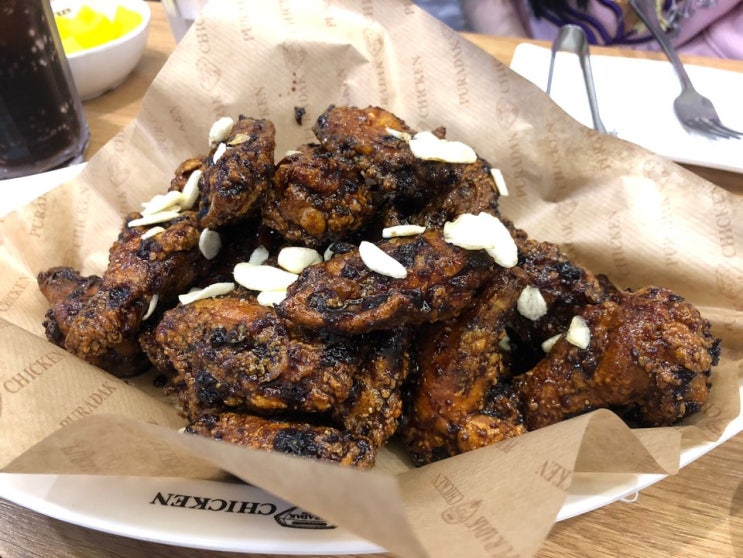  천안 푸라닭 두정점에서 하태핫태