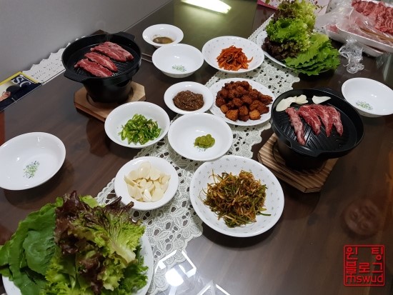 지금은 혼밥시대! 1인화로 '그릴 미니화로'에 구워먹는 고기는 JMT