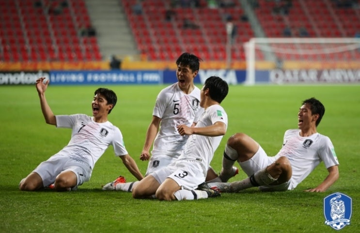  [U-20 월드컵] '김현우 결승골' 정정용호, 남아공에 1-0 승리