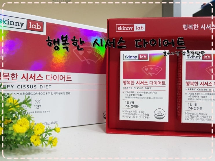  스키니랩/행복한다이어트/시서스다이어트/오늘부터 다이어트시작