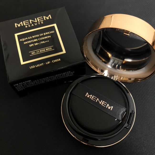  [MENEM BEAUTE/아쿠아GG쿠션]쿠션팩트추천, 조여정쿠션, 물에도 강하다!