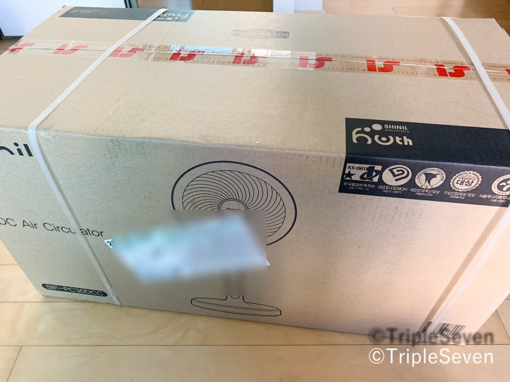  [TripleSeven/후기] 더운 여름을 대비해보자! 신일 에어 서큘레이터 언박싱(Unboxing) 간단 후기!
