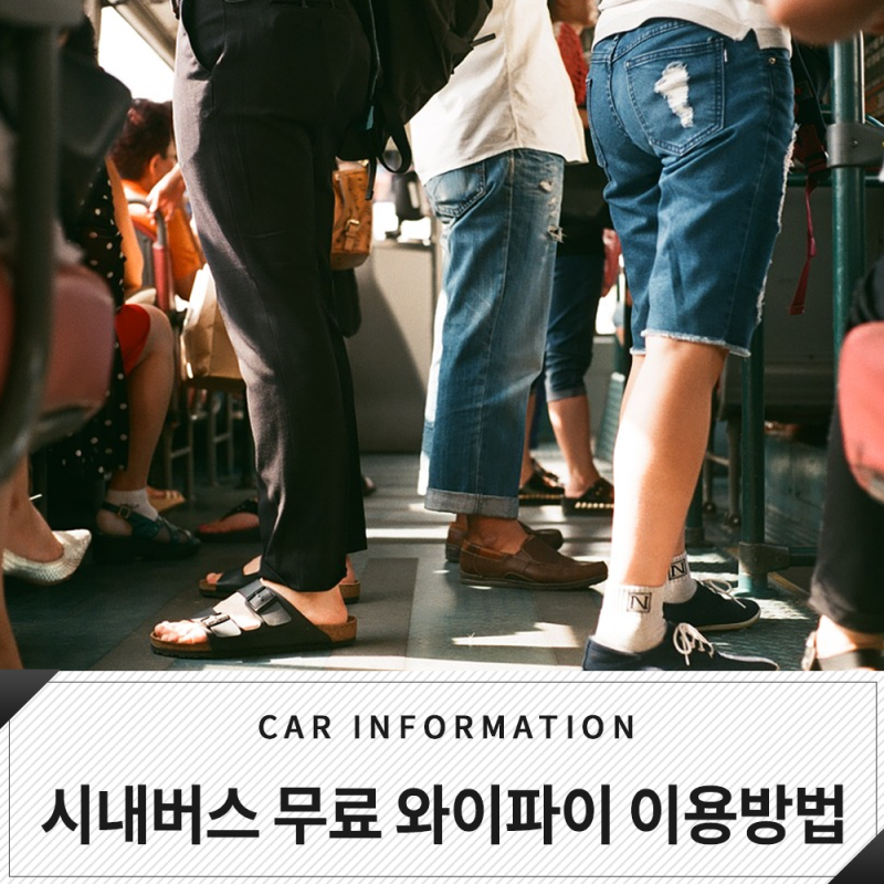 부산 포함 전국 시내버스 무료 와이파이 이용하기