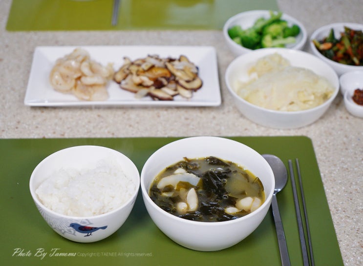  서해 키조개 관자 퐁당~ 미역국 맛있게 끓이는 법  GS샵 착한상품