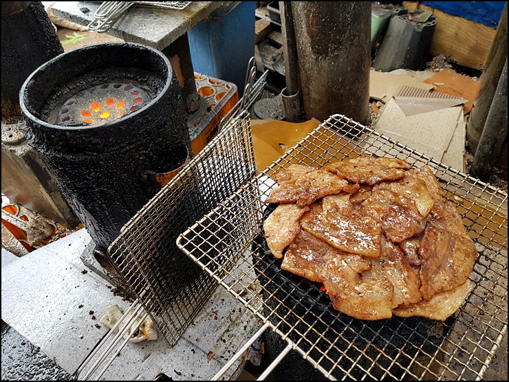 경남 양산 석천식당 연탄석쇠불고기