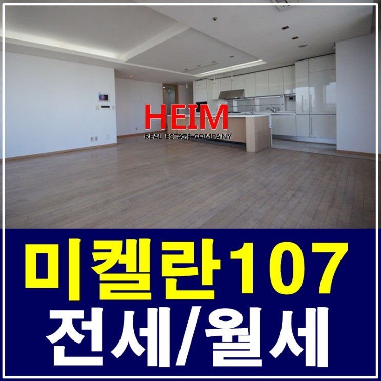  삼성동 미켈란107 도심 속 아름다운 조망