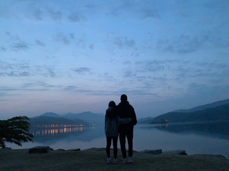 서울 근교 새벽드라이브, 양평 두물머리 해돋이