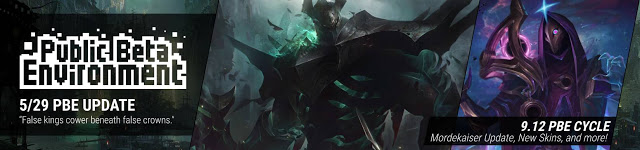  19/5/29 PBE 롤 패치노트 - 모데카이저 리메이크, 암흑의 별 스킨