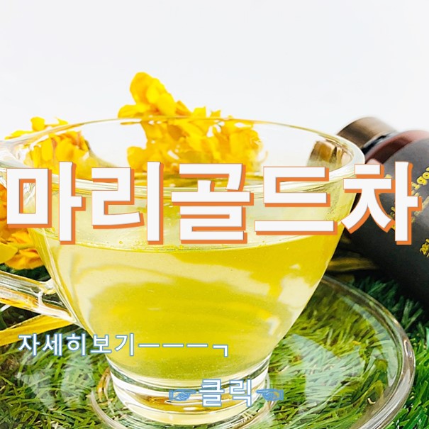  마리골드차 & 메리골드차효능 에 대해 알아보아요~