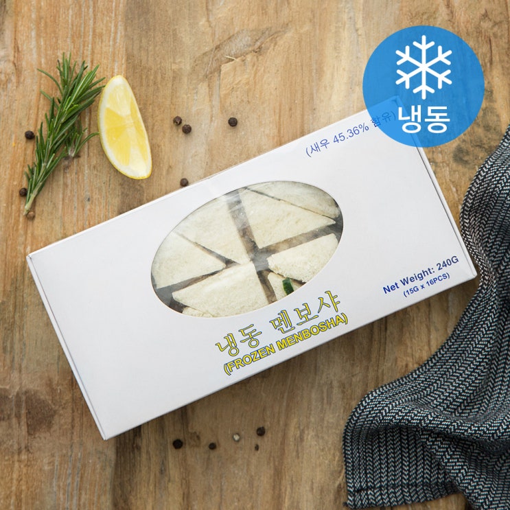  식품 모노키친 냉동 멘보샤, 15g, 16개입 5,480원