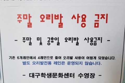 대구학생문화센터 수영장 6월 수영강습프로그램