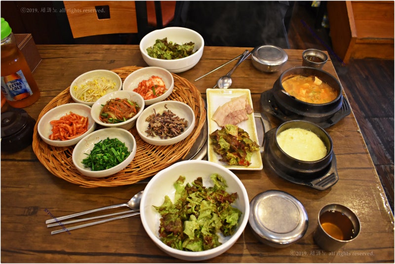 텃밭야채반찬 이미지