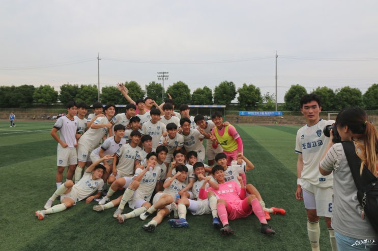  [2019 K리그 주니어] 전기리그 B조 포항스틸러스U18 포철고 축 우승 -4