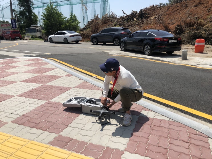 파란드론) 도로공사 드론촬영 파란드론) 도로공사 드론촬영