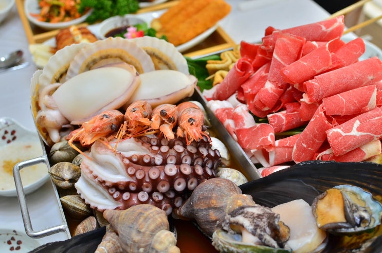  갯벌식당 강화도 맛집 배틀트립 황제해물샤브~
